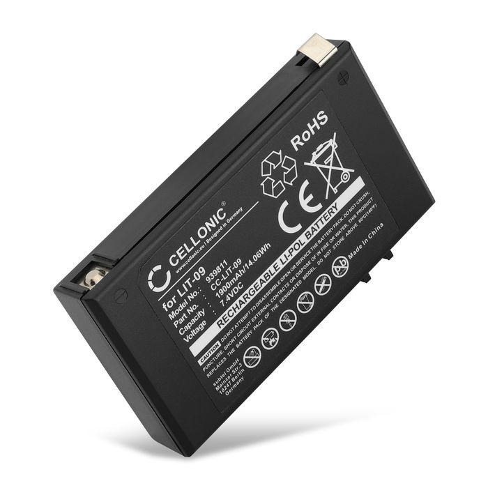 Batterie pour Spypoint Bloc Pile Accu 1900mAh - Batterie de rechange appareil photo et caméra