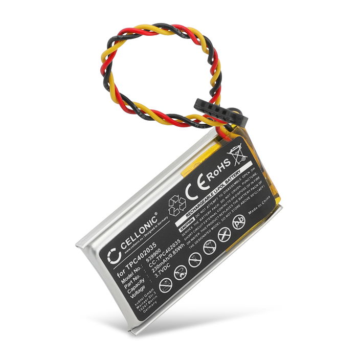 Camera Battery for Mio MiVue 792 WIFI Pro Replacement Battery 230mAh Spare Battery Backup