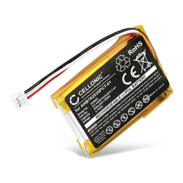 Sennheiser MOMENTUM True Wireless Accu Batterij 500mAh van CELLONIC