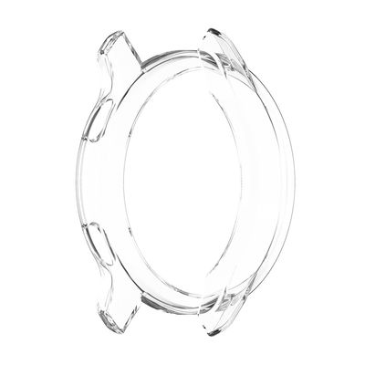 subtel Protective Case for Garmin Venu 2S Fitness Tracker GPS Smart Watch Cover Smartwatch Corner Edge Protector Bumper Case Frame - Crystal Clear