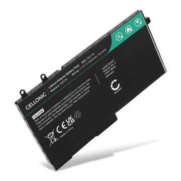 Batterie pour Dell Latitude 5400, 5401, 5501, 5511, 7506, 7591 11.4V 4000mAh de CELLONIC