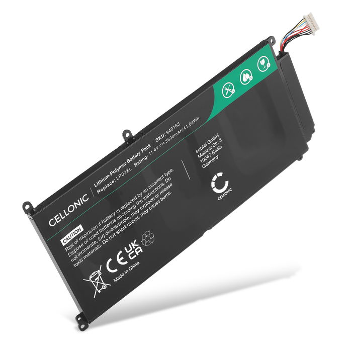 HP LP03XL Batterie 3600mAh de subtel