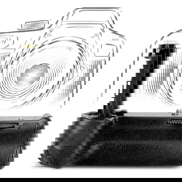 BG-E14 Grip d'alimentation pour Canon EOS 70D EOS 80D EOS 90D - Poignée de batterie pour appareils photo de CELLONIC