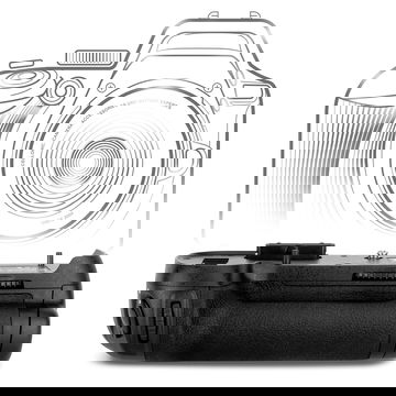 MB-D12 Battery Grip voor Nikon D800, D800E, D810, D810A, D810E Camera’s – EN-EL15 Verticale Portretgreep