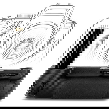 MB-D200 Grip d'alimentation pour Nikon D200 - Poignée de batterie pour appareils photo de CELLONIC