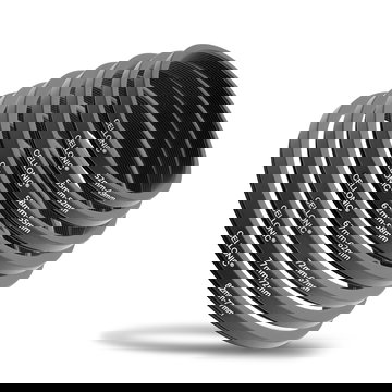 Set 8 step down ringen - Lens adapters voor camera - Verloopringen voor filter, zonnekap en andere fotografie accessoires - Objectief opzetstuk - filter schroefdraad verloopstuk