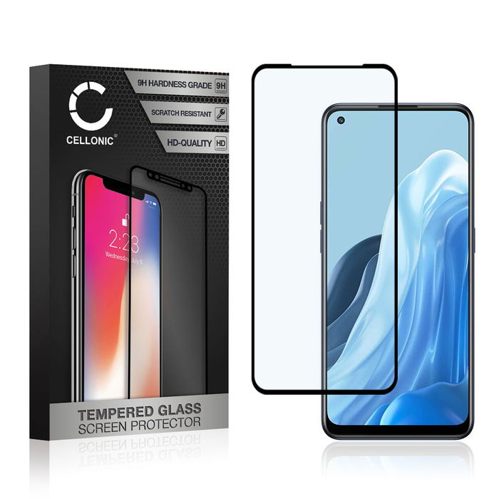 Oppo Find X5 Lite Protecteur d'écran 9H en verre trempé 3D Case-friendly de CELLONIC