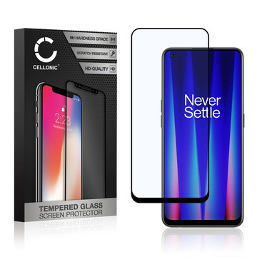 Protection d'écran en verre OnePlus Nord CE 2 (3D Case-friendly, 9H, 0,33mm, Full Glue) Verre trempé