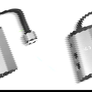 CELLONIC 4-in-1 USB-C hub voor laptop, desktop computers - 2x USB-A, 1x USB-C, 1x HDMI aansluitingen voor monitor, muis, keyboard, oplader port station