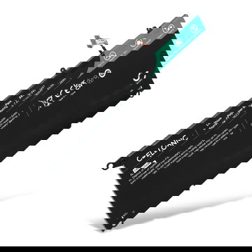 Batterie 7800mAh pour PC portable Dell XPS13 9360, PW23Y, TP1GT, RNP72, 0RNP72, 0PW23Y