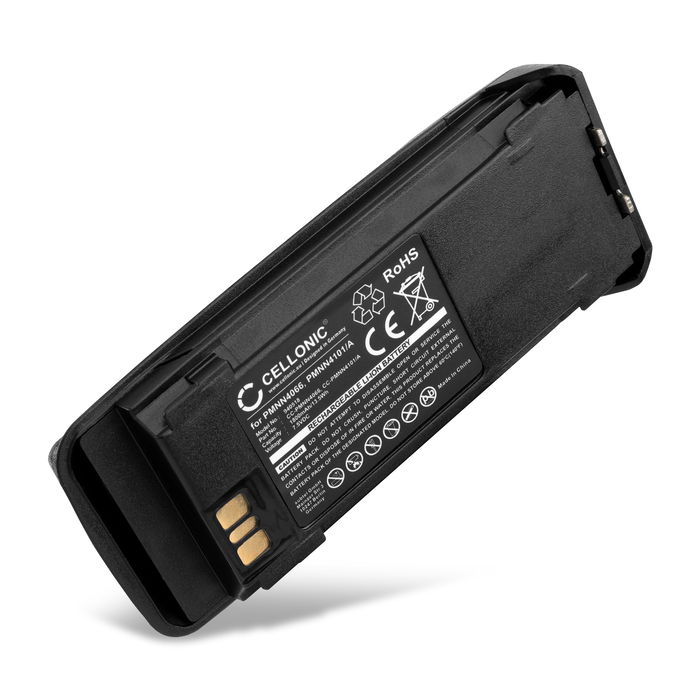 Batterij voor Motorola DP3400, DR3000, DP3600, MTR2000, DP3601, DP3401, MTR3000, P6500, XPR6550, P8200, P8260 1800mAh Lithium Ion van CELLONIC