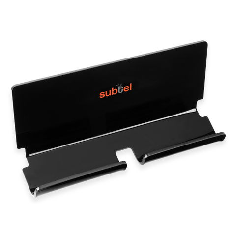 Houder voor Apple iPhone 15, 14, 13, 15 Pro, 12, 8; iPhone 15 – zwart van subtel