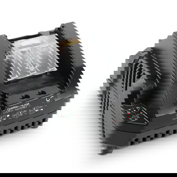 CELLONIC Makita 14.4V-18V Lader voor Li-Ion Lithium Ion Accu's - 3A DC18RC-MINI, DC18RCT, DC18RC, DC18RA, DC18SD Vervanging Mini Elektrisch gereedschap Acculader met Kabel en Stekker