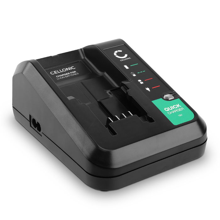 Black & Decker BCHTS3625L1-QW Chargeur rapide 12V / 14.4V / 18V de Cellonic
