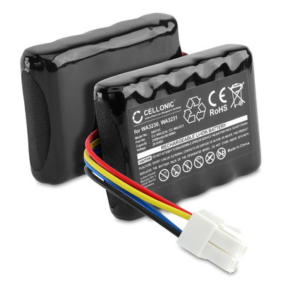 2x Batterij voor Worx Landroid S300, WR105SI, Landroid S Basic, WR106SI, WR102SI, Landroid S500i, WR101SI, Landroid S500i (WA3230, WA3231, 50032492) 2500mAh van CELLONIC
