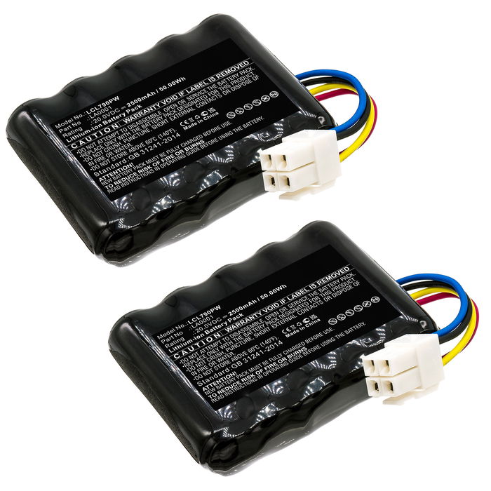 2x Landxcape LX793 Battery 20.0v 2500mAh from CELLONIC