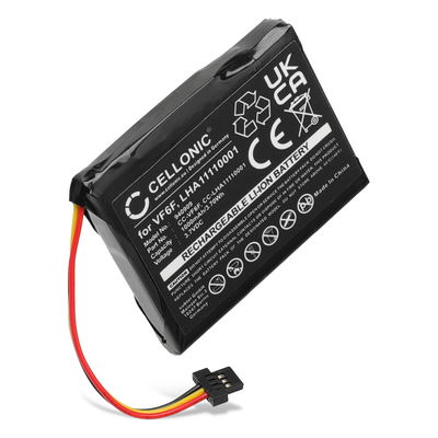 GPS Battery for TomTom Start 52 - 1000mAh VF6F, LHA11110001 Battery Replacement SatNav Sat Nav