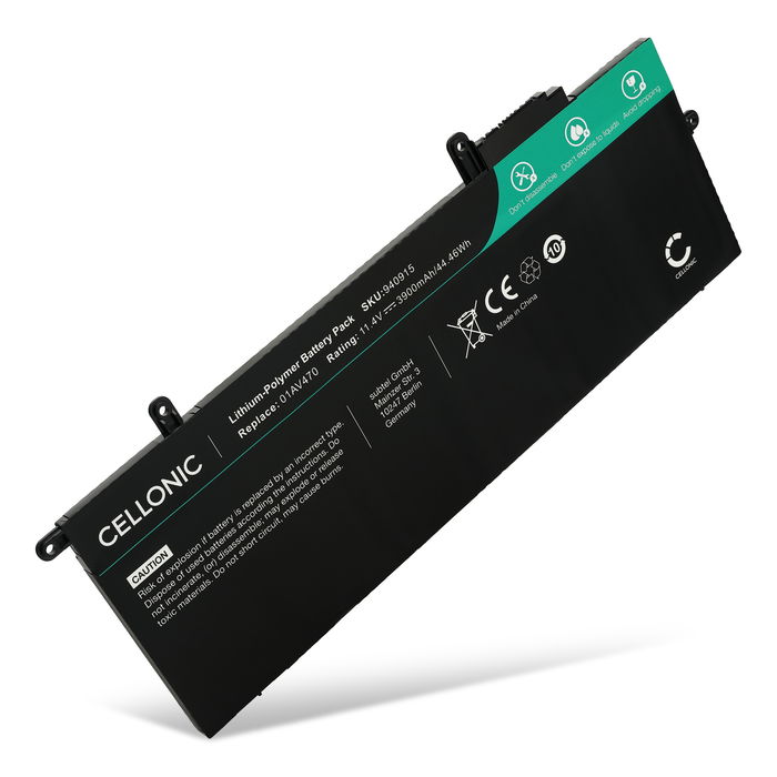 Lenovo ThinkPad X280 Batterij 3900mAh van subtel