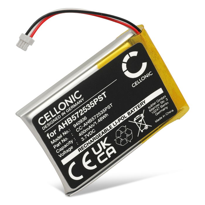 Jabra Evolve 75 Accu Batterij 400mAh van Cellonic