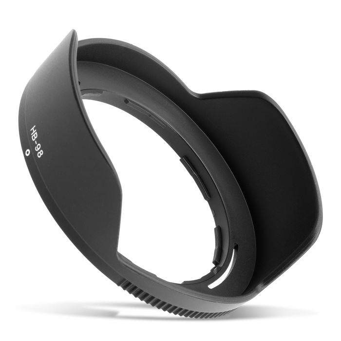 HB-98 Camera Zonnekap voor Nikon NIKKOR Z 24–50 mm 1:4–6,3 – Plastic bajonet Tulp / Petal Zonnekap van CELLONIC