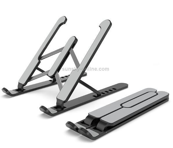 Laptopstandaard / in hoogte verstelbare stand kunststof voor laptop & notebook. Notebook houder: ergonomische standaard - geschikt voor Dell, Acer, Apple etc