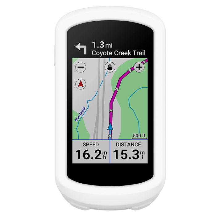 Garmin Edge Explore 2 Coque Silicone blanc pour système de navigation portable