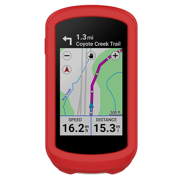 Garmin Edge Explore 2 Coque Silicone rouge pour système de navigation portable