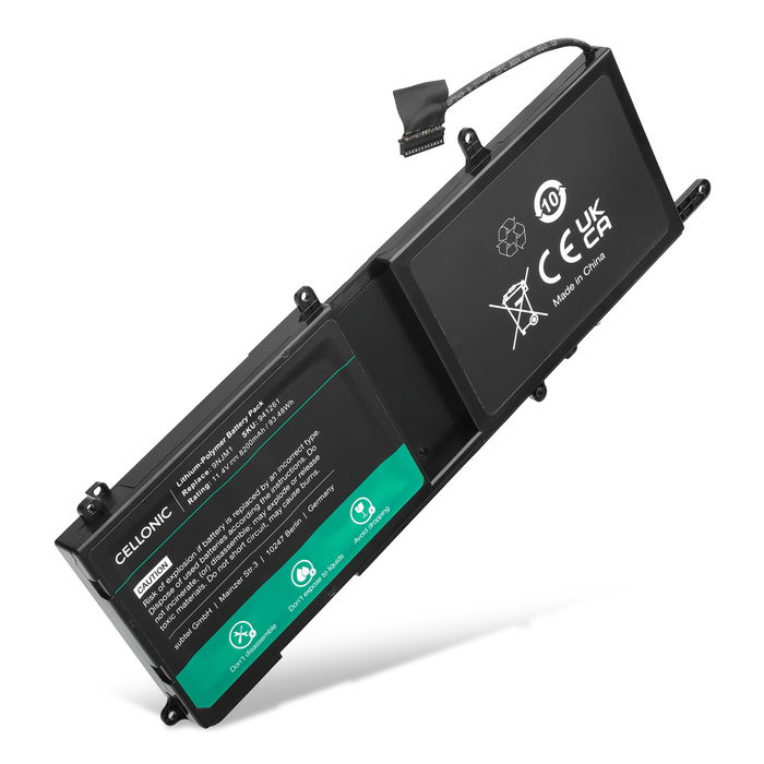 1x Dell Alienware 17 R5 (i7 and lower) Batterij 8200mAh van Cellonic