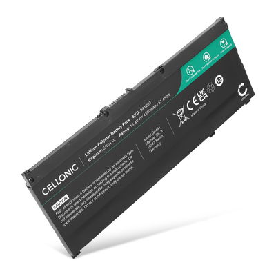 Batterie pour HP Omen 15, Pavilion 15-CE, SR04XL, SR03XL 15.4V 4380mAh de CELLONIC