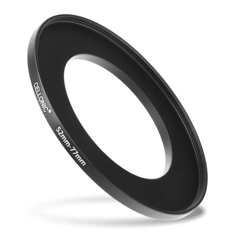 52mm - 77mm Bague Step-Up Adaptateur de Filtre pour Appareil Photo de CELLONIC pour objectifs