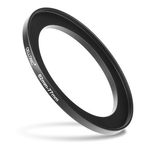 62mm - 77mm Bague Step-Up Adaptateur de Filtre pour Appareil Photo de CELLONIC pour objectifs