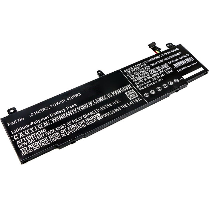 Batterie pour PC portable Dell Alienware 13 R3 Accu 4800mAh - Batterie neuve de rechange ordinateur