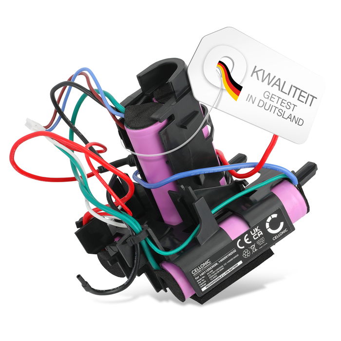 Accu voor AEG CX 7 30 BM 90094083900, AEG CX 7 2 30 BP 90094071200, AEG CX 7 30 IW 90094085800 2500mAh van CELLONIC