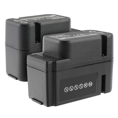 2x Batterie pour Worx Landroid WG798E, WG794E, L2000, L2000i, L1500, L1500i, WG790E.1, M1000i, WR113MI, WG792E.1, WA3225 28.0v Li Ion 2500mAh de CELLONIC