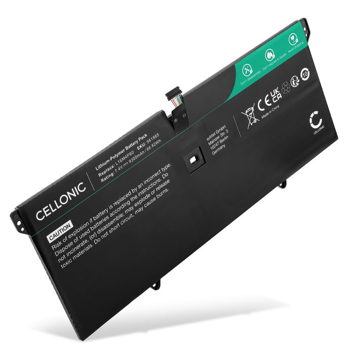 Lenovo Yoga 920-13IKB vervangende batterij voor laptop - Extra of reserve accu 9300mAh