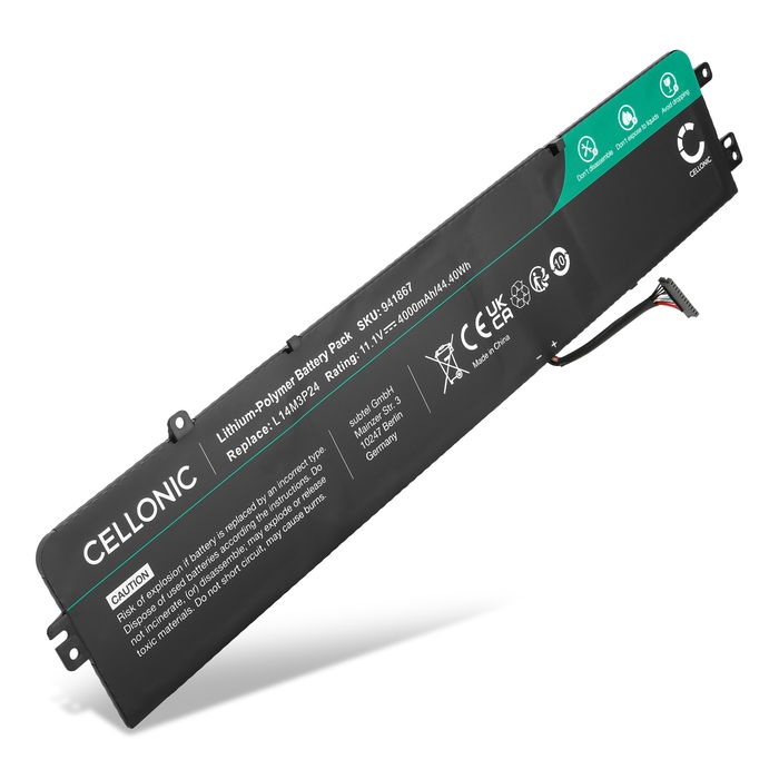 Lenovo Legion Y520 15IKBN vervangende batterij voor laptop - Extra of reserve accu 4000mAh