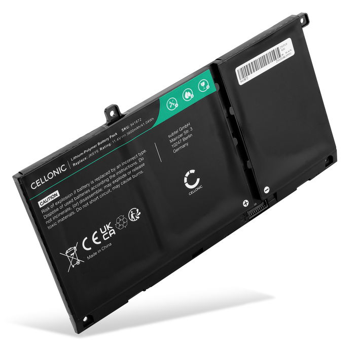 Dell Vostro 15 5502 Batterij 3600mAh van Cellonic