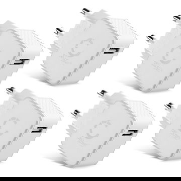 4x USB oplader compatibel met - Adapter Oplaadkabel