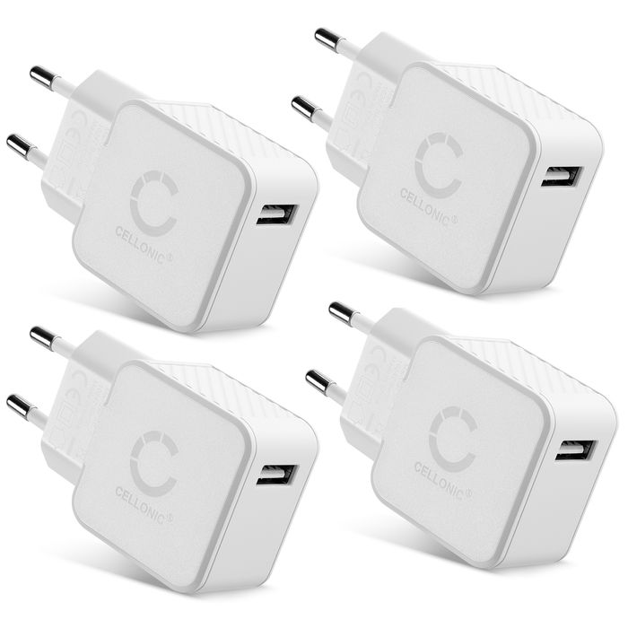 Chargeur USB 1 Port pour Apple iPhone 17, 16, 15, 17 Pro Max, 16 Pro, 16 Pro Max, 13, 17 Pro, 16e, 15 Pro, 12, 11, 13 Pro, AirPods Pro Samsung Galaxy S24, S25 Ultra, S25, S24 Ultra Google Pixel 9 avec 5W, 1A, 5V bloc alimentation USB 1x connecteur USB Cha