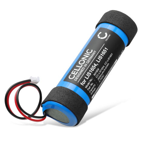Accu voor Sony PlayStation PS4 Move Motion Controller Version 2 (CECH-ZCM2E, CECH-ZCM2U) LIS1654, LIS1651 (2600mAh, 3.7V) van CELLONIC