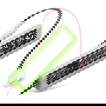 2606B-7E, 54124 triangle batterij voor Hitec Optic PRO / Optic Sport afstandsbediening - 2000mAh vervangende accu reserve batterij