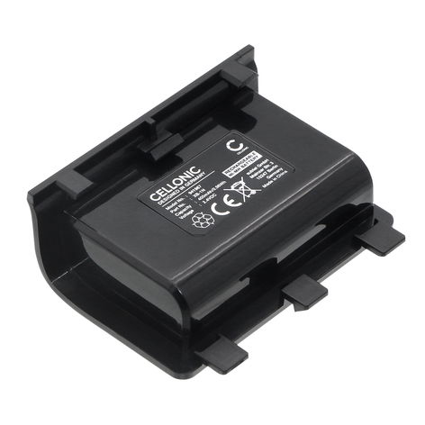 Batterie pour Manettes et Consoles Microsoft Xbox One Controller, S Controller XB-1N (400mAh, 2.4V) de CELLONIC