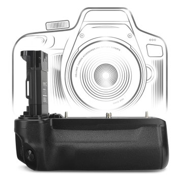 BG-R10 Grip d'alimentation pour Canon EOS R6 Mark II, R5, R5 C, R6 - Poignée de batterie pour appareils photo de CELLONIC