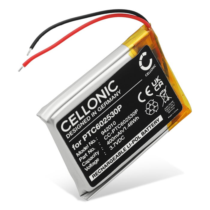 Batterie pour Suunto X10 - PTC602530P (400mAh) Batterie de remplacement