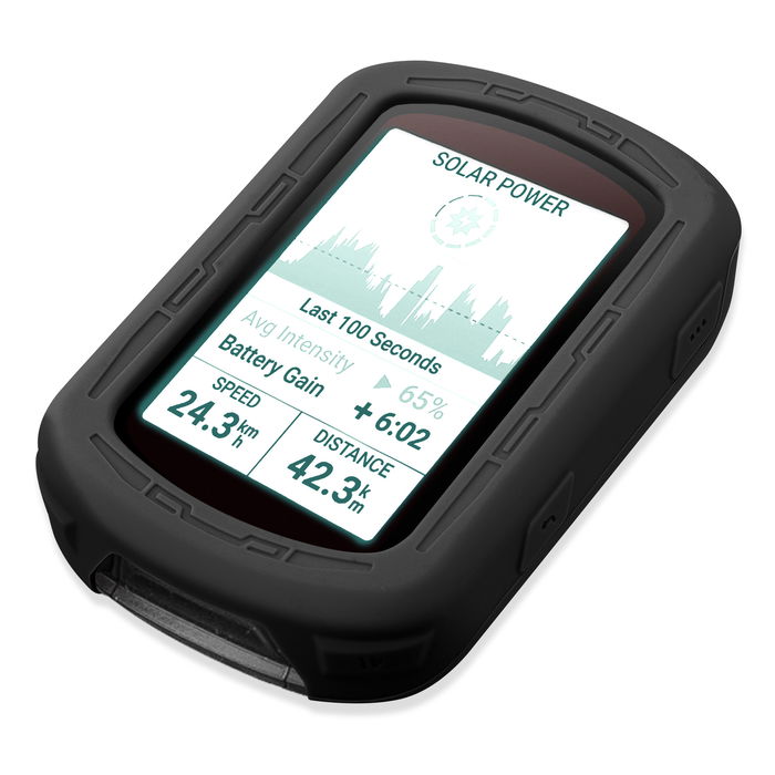Garmin Edge 840 Solar Coque Silicone noir pour système de navigation portable