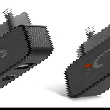 CELLONIC Adaptateur secteur USB A et USB C 20 W et Quick Charge 3.0 USB compatible avec iPhone, Samsung, iPad, Huawei, Switch, PSP, GPS, Phone, Tablet – Noir