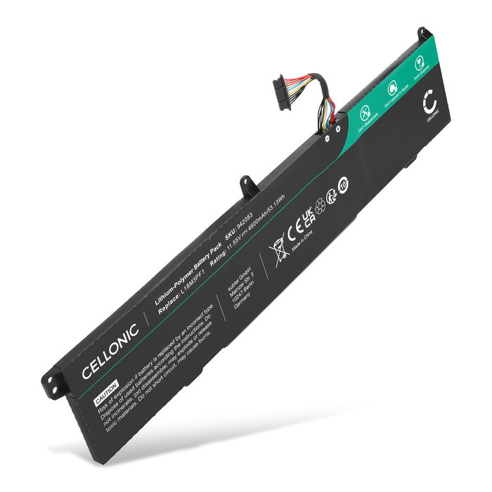 Lenovo L18C3PF1 Batterie 4600mAh de Cellonic