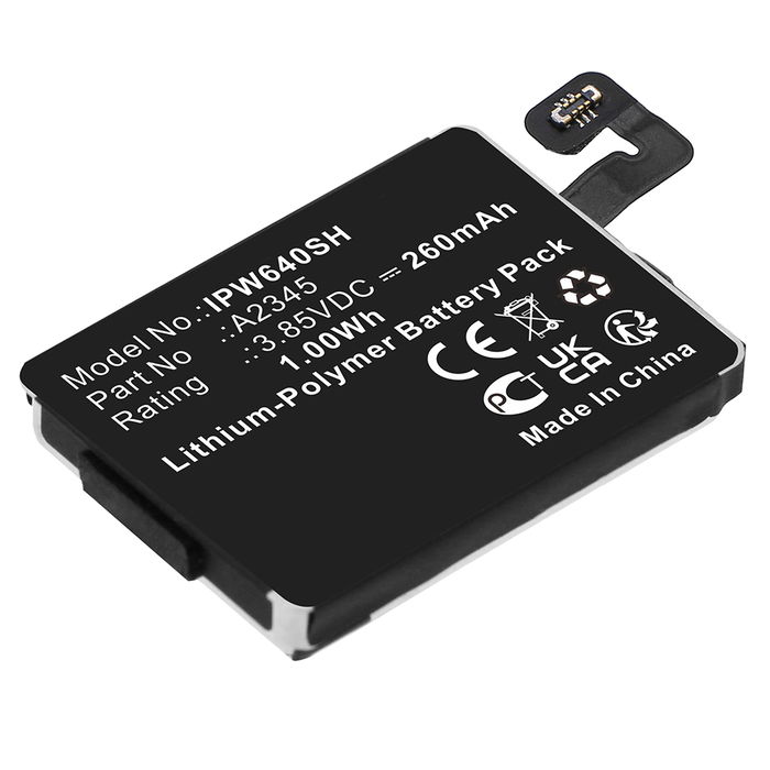 Apple Watch 6 - 40mm Accu Batterij 260mAh van Cellonic