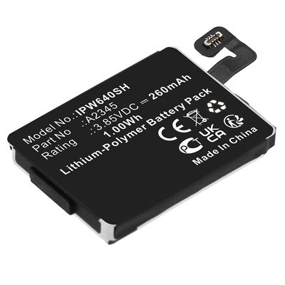 Batterij voor Apple Watch 6 - 40mm - A2345 (260mAh) vervangende accu