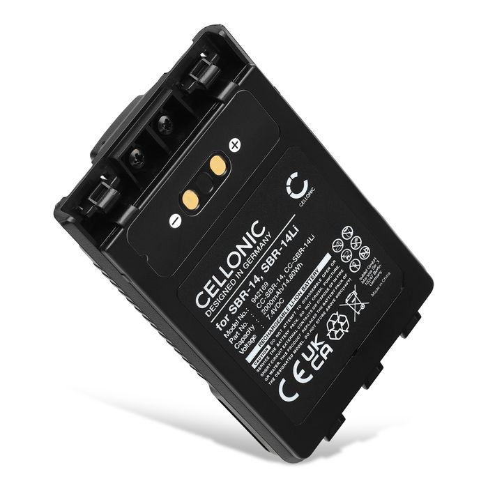 Yaesu FT-3D Accu Batterij 2000mAh van Cellonic
